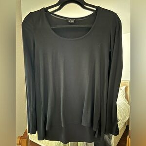 Plain black theory shirt